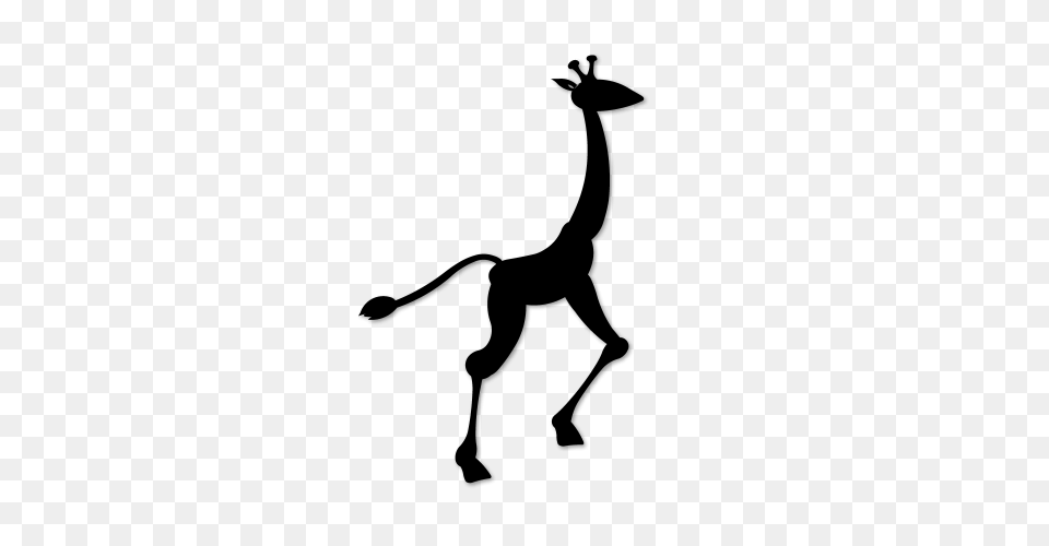 Shadow Clipart Giraffe, Gray Png Image