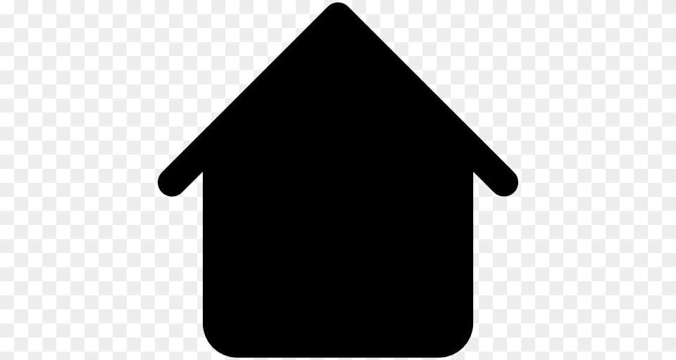 Shadow Clipart House, Gray Png Image