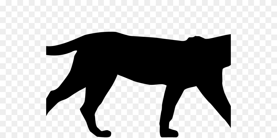 Shadow Clipart Leopard, Gray Png Image