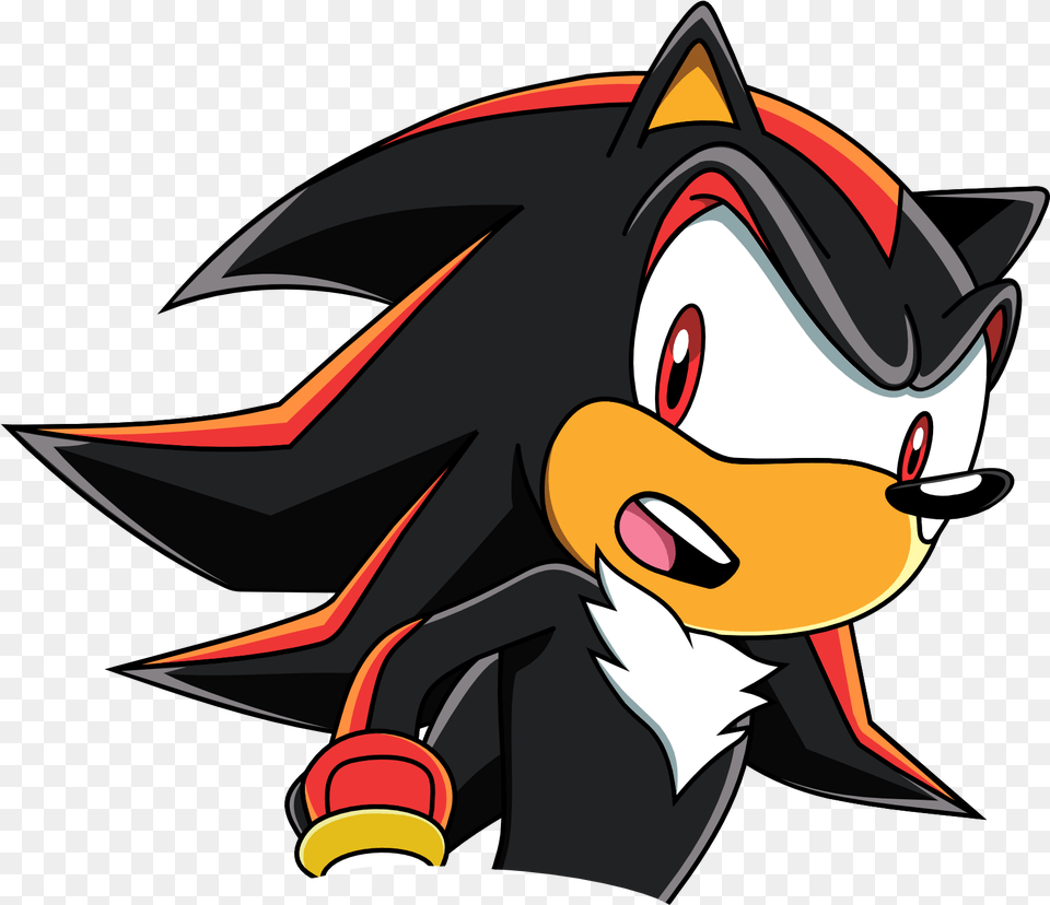 Shadow Face Sonic X Shadow The Hedgehog Face, Book, Comics, Publication, Animal Free Png