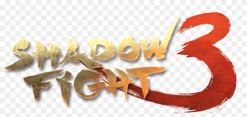 Shadow Fight 3 Logo, Text, Person Free Transparent Png