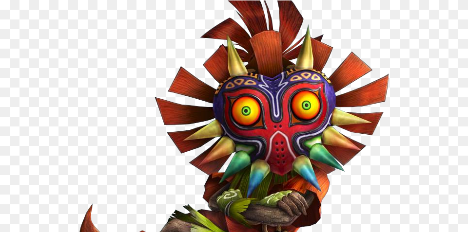 Shadow In His Possible Idle Pose Majora39s Mask Skull Kid, Art, Cross, Symbol Png