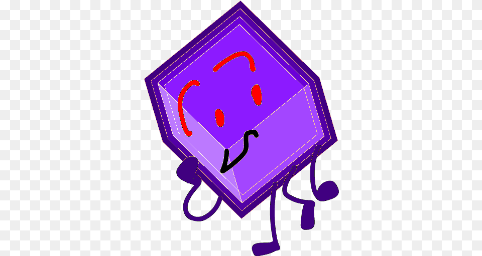 Shadow Loser Bfb Purple Loser, People, Person, Bag, Birthday Cake Png Image