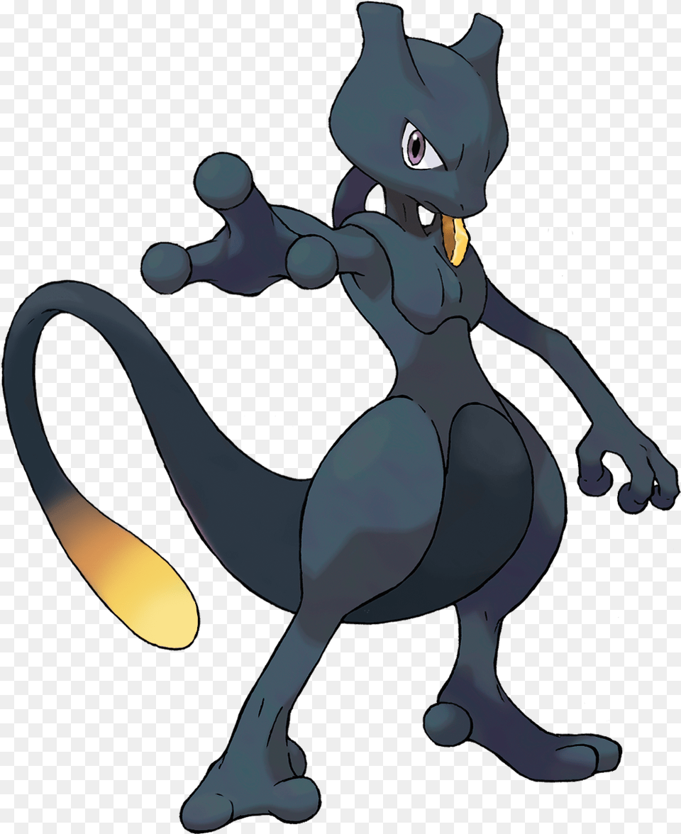 Shadow Mewtwo, Person, Animal, Mammal, Panther Free Png