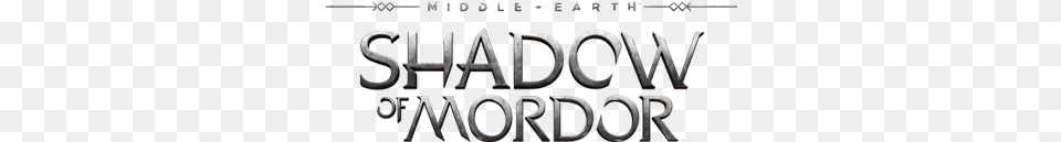 Shadow Of Mordor Logo Middle Earth Shadow Of War Logo, Text Free Transparent Png