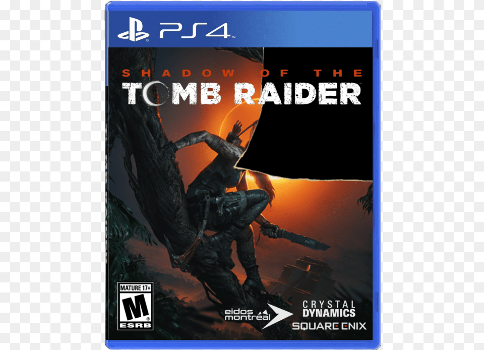 Shadow Of The Tomb Raider, Book, Publication, Adult, Male Free Png