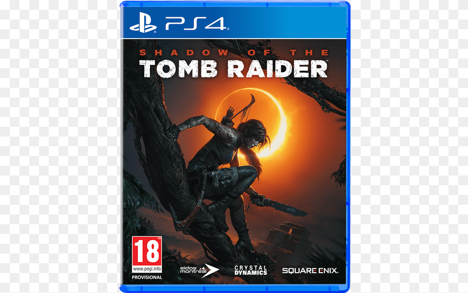 Shadow Of The Tomb Raider, Book, Publication, Adult, Male Free Png Download