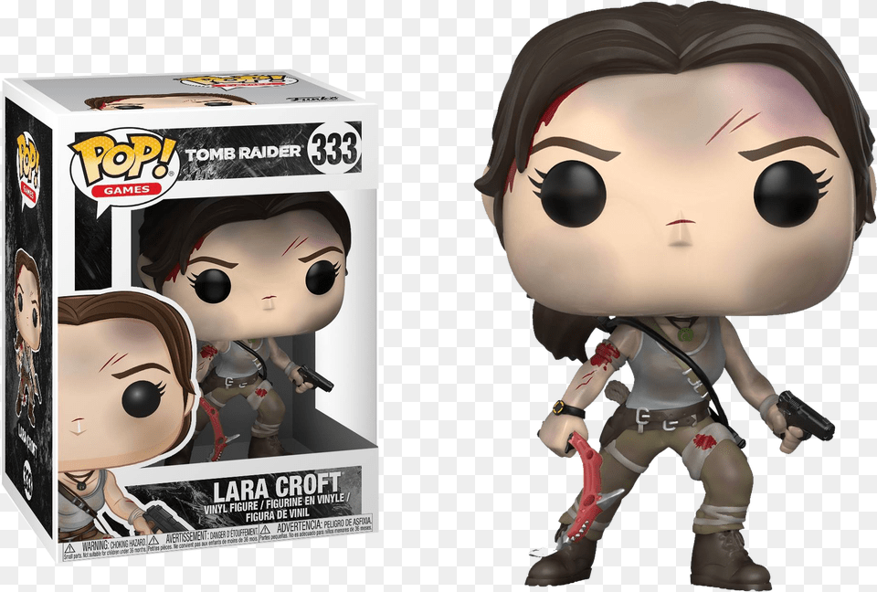 Shadow Of The Tomb Raider Funko Pop, Adult, Person, Woman, Female Free Png Download