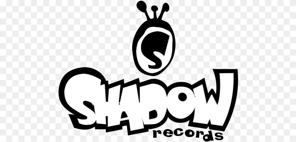 Shadow Records, Logo, Stencil, Animal, Fish Free Png Download