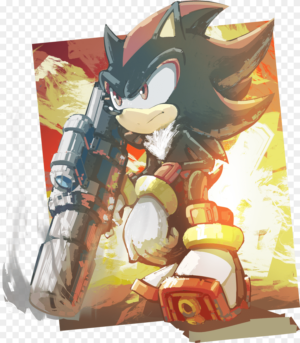 Shadow The Hedgehog, Book, Comics, Publication Png Image