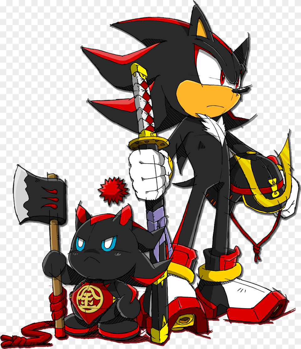 Shadow The Hedgehog And Chao, Book, Comics, Publication, Baby Png Image