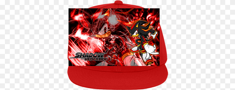 Shadow The Hedgehog Flat Bill Fitted Hats Shadow The Hedgehog, Baseball Cap, Cap, Clothing, Hat Free Transparent Png