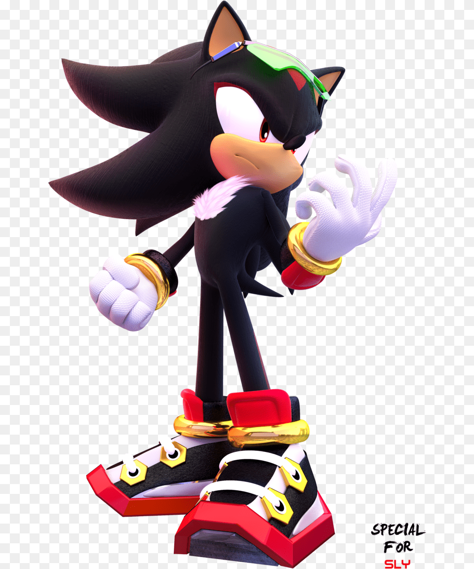 Shadow The Hedgehog Riders By Fentonxd D5vxwed Shadow Sonic Riders, Toy, Clothing, Glove, Baby Free Png