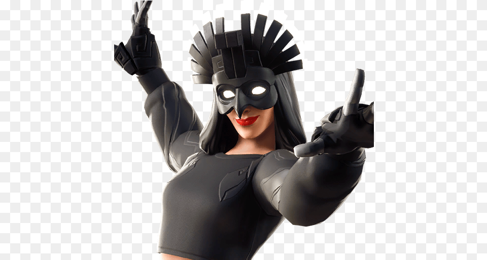 Shadowbird Outfit Fnbrco U2014 Fortnite Cosmetics Shadow Bird Fortnite, Adult, Clothing, Costume, Female Free Png