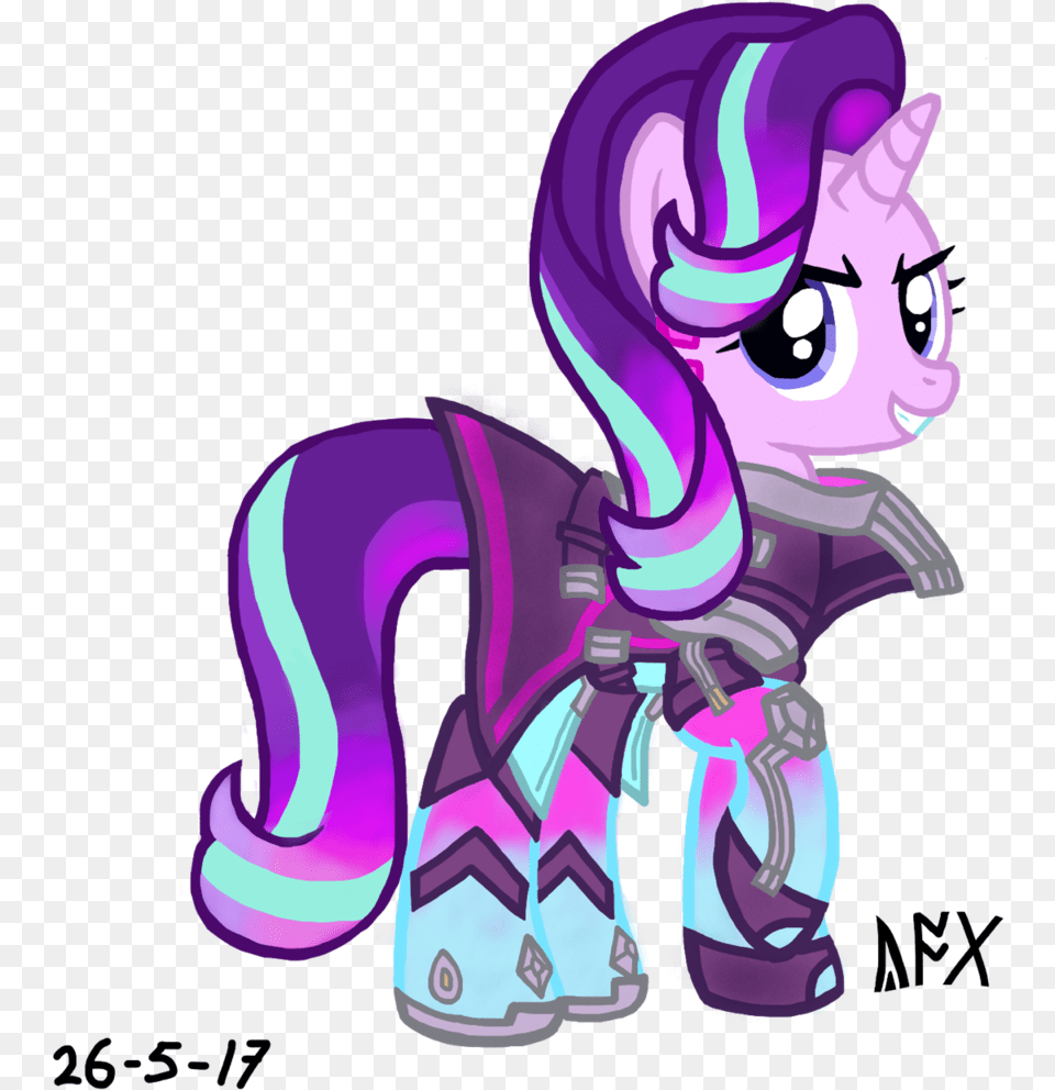 Shadowphoenix Crossover Overwatch Pony Safe Simple King Sombra X Starlight Glimmer, Purple, Publication, Book, Comics Free Transparent Png
