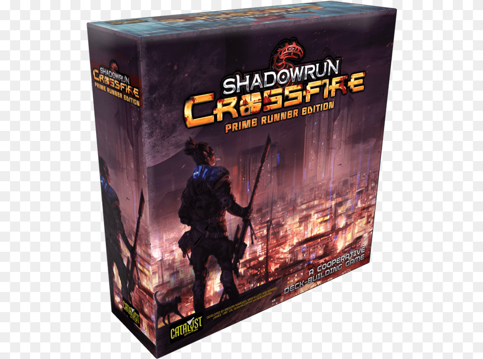 Shadowrun Crossfire Prime Runner Edition, Adult, Male, Man, Person Png
