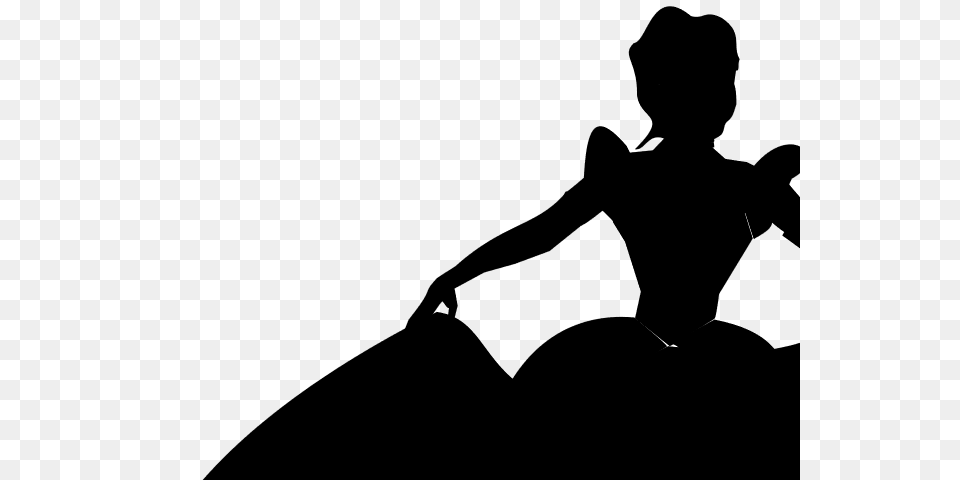 Shadows Clipart Disney Princess, Gray Png