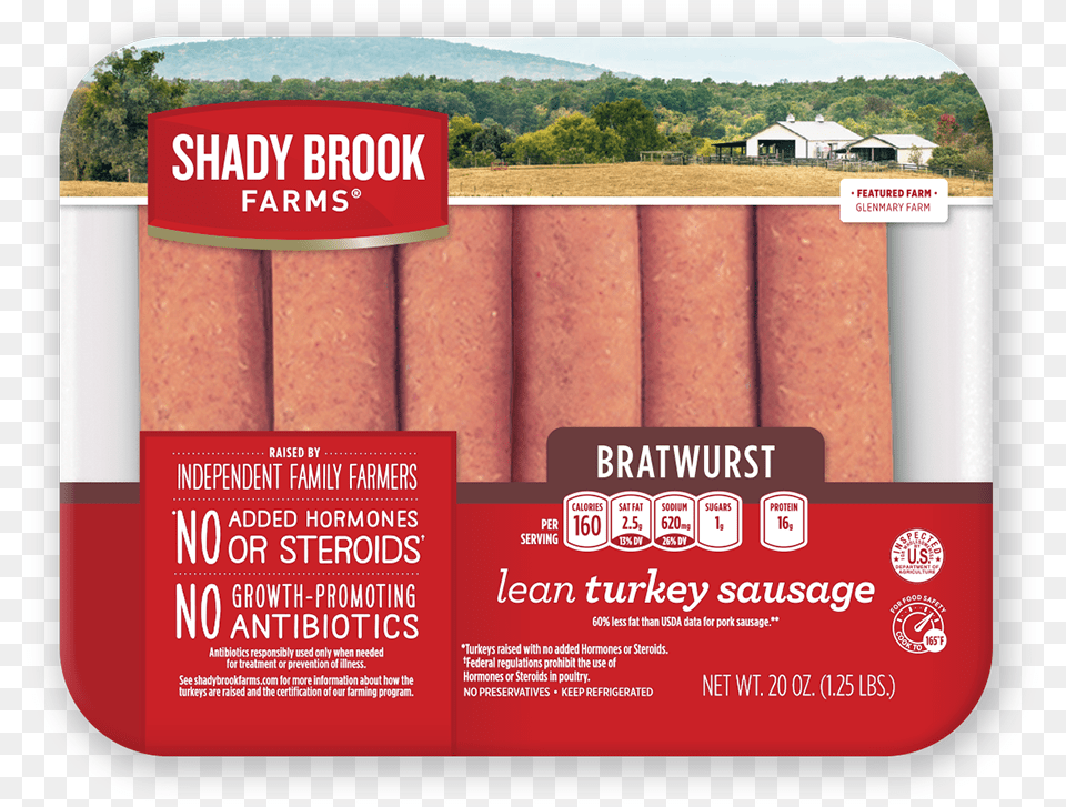 Shady Brook Farms Turkey Sausage, Advertisement, Poster Png Image