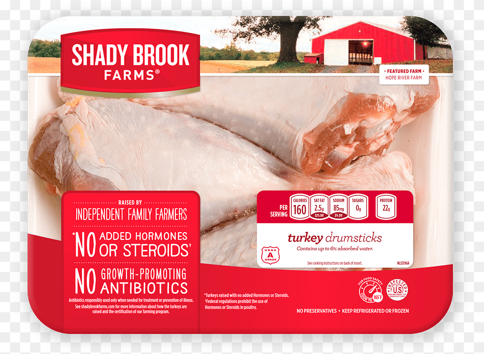 Shady Brook Turkey Drumsticks, Advertisement, Poster, Business Card, Paper Png
