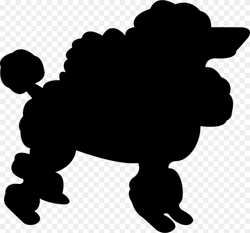 Shaggy Dog Silhouette Icon, Baby, Person Png