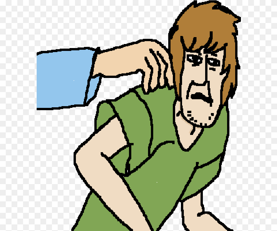 Shaggy Is Shooketh, Photography, Person, Book, Comics Free Transparent Png