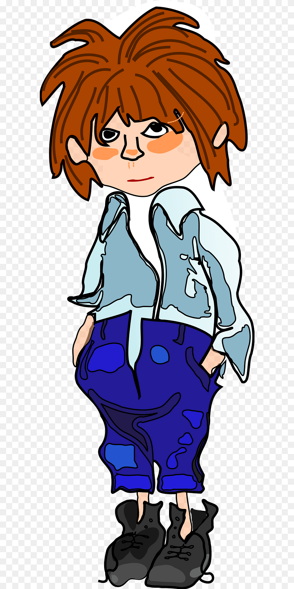 Shaggy Peter From German Children39s Book Clipart, Comics, Publication, Baby, Person Free Transparent Png