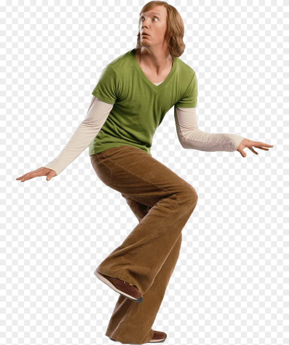 Shaggy Rogers Shaggy Scooby Doo Film, Long Sleeve, Clothing, Sleeve, Pants Free Png Download