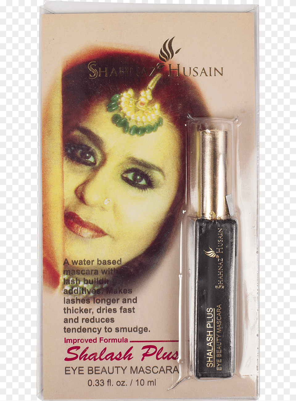 Shahnaz Husain Shalash Plus Eye Beauty Mascara Shahnaz Husain Shaline Eyeliner, Advertisement, Cosmetics, Face, Head Free Transparent Png