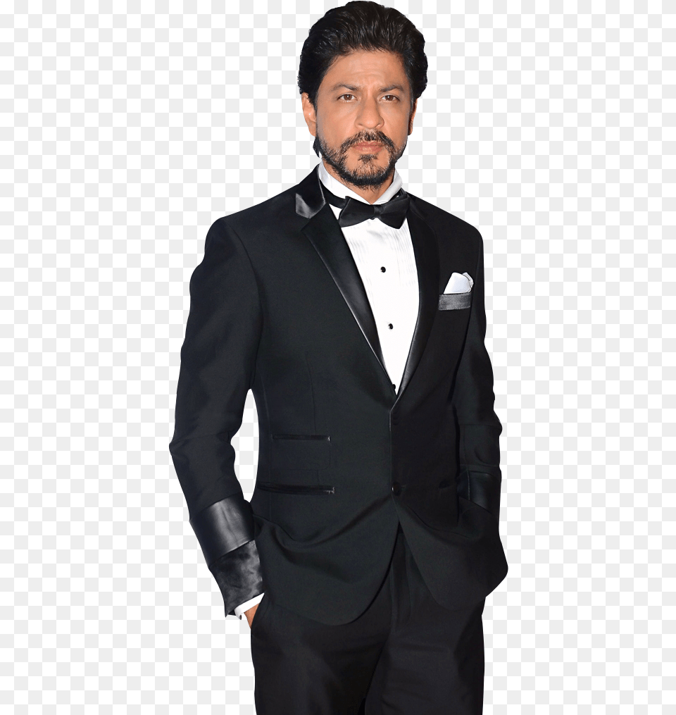 Shahrukh Khan Transparent Image Shahrukh Khan Image, Tuxedo, Suit, Clothing, Formal Wear Free Png