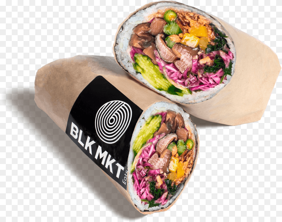 Shaka Poke Don Download Blk Mrkt St Louis, Food, Sandwich Wrap, Burrito Png