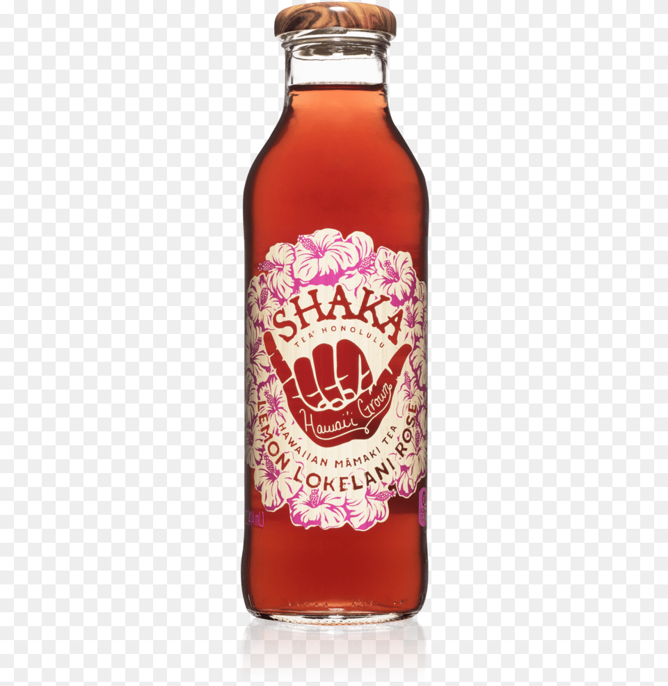 Shaka Tea, Food, Ketchup, Beverage, Bottle Png Image