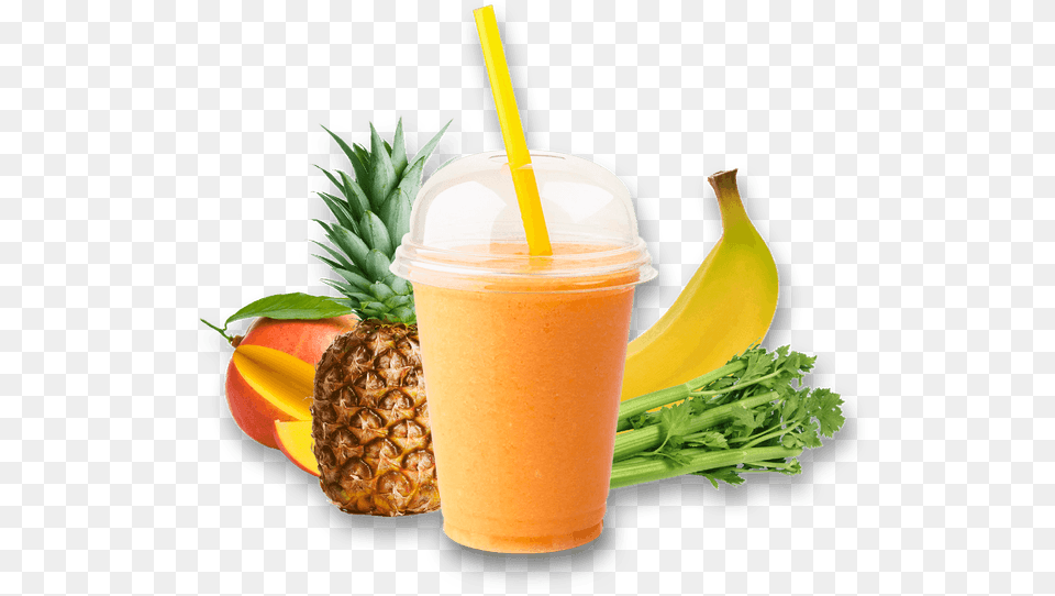 Shake Fruit In A Cup, Beverage, Juice, Food, Plant Free Png Download