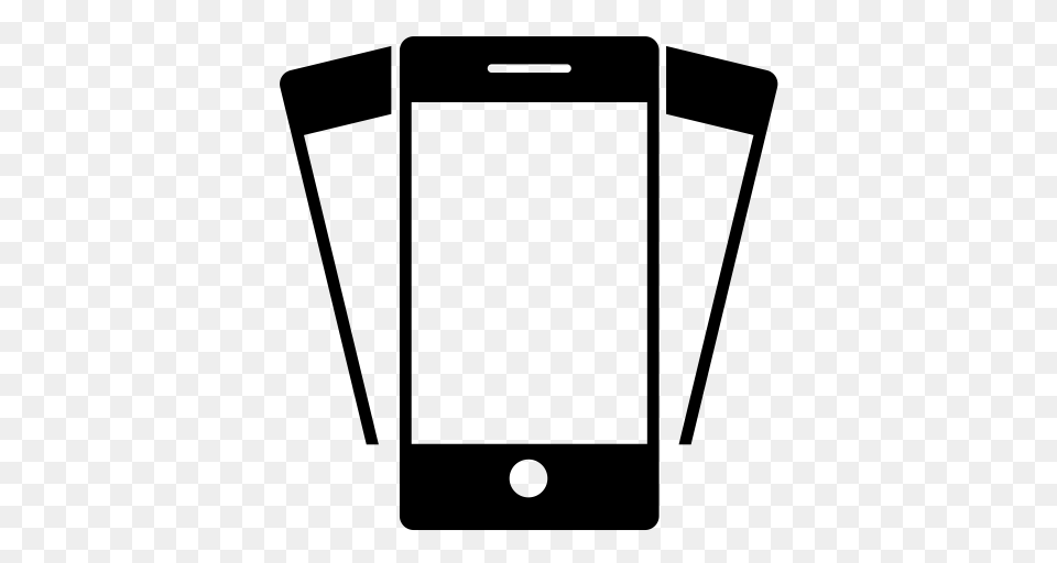 Shake Smartphone Tilt Icon With And Vector Format For, Gray Free Png Download