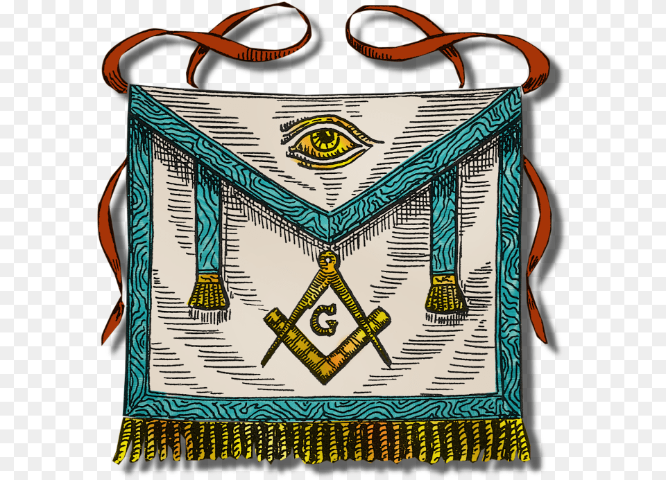 Shake Those Tassels A Third Degree Master Mason Apron Masonic 3rd Degree Apron, Envelope, Mail, Accessories, Bag Png Image