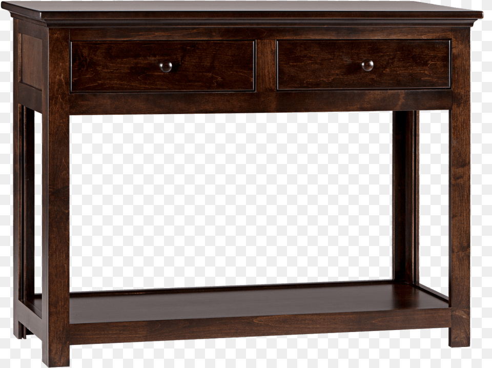 Shaker 2 Drawer Hall Dresser Console Bambou Maison Du Monde, Desk, Furniture, Sideboard, Table Png