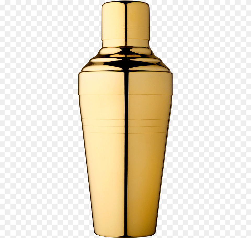 Shaker Gold Plated 500ml Cocktail Shaker, Bottle Free Png Download