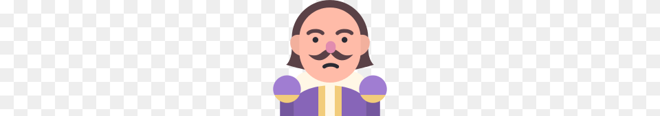 Shakespeare Author Icon, Baby, People, Person, Head Png Image