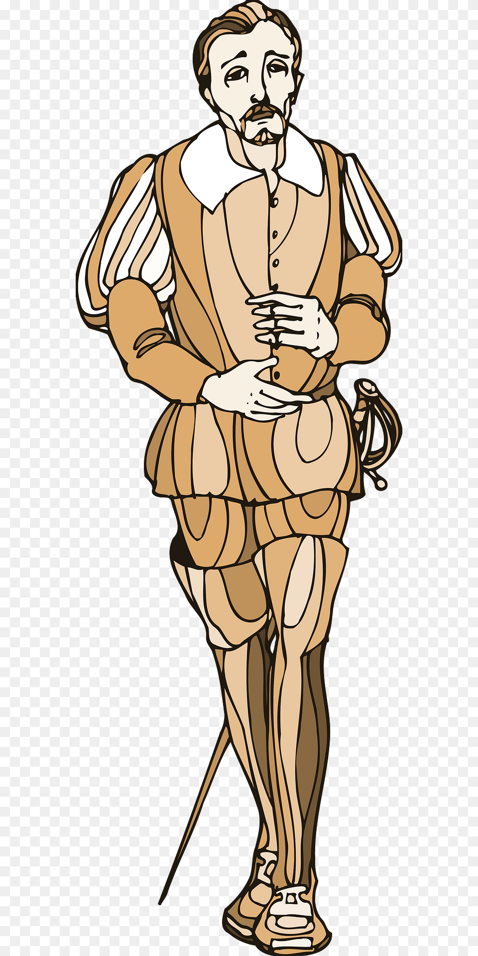 Shakespeare Cassio Clipart, Adult, Male, Man, Person Png Image
