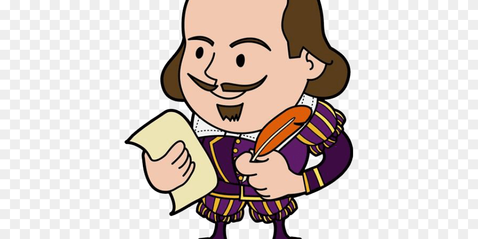 Shakespeare Clipart Clipart Transparent, Baby, Person, Cartoon, Face Png Image