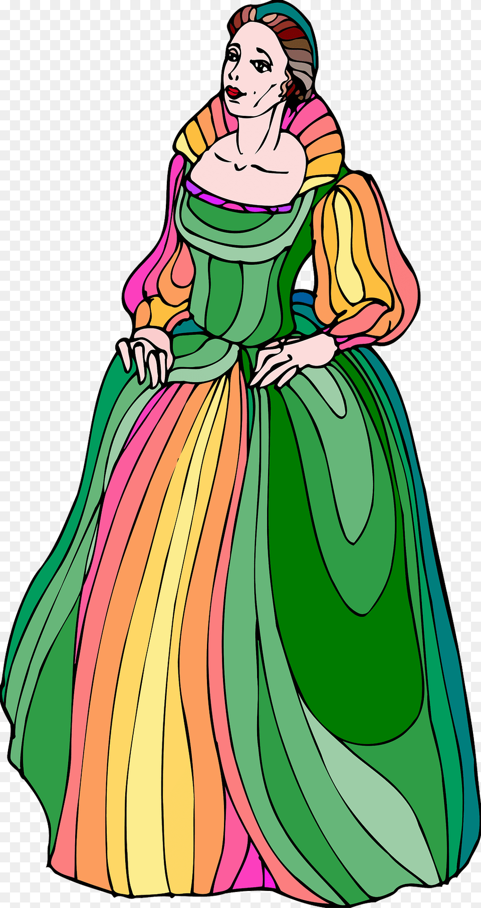 Shakespeare Desdamona Colour Clipart, Fashion, Gown, Clothing, Dress Png