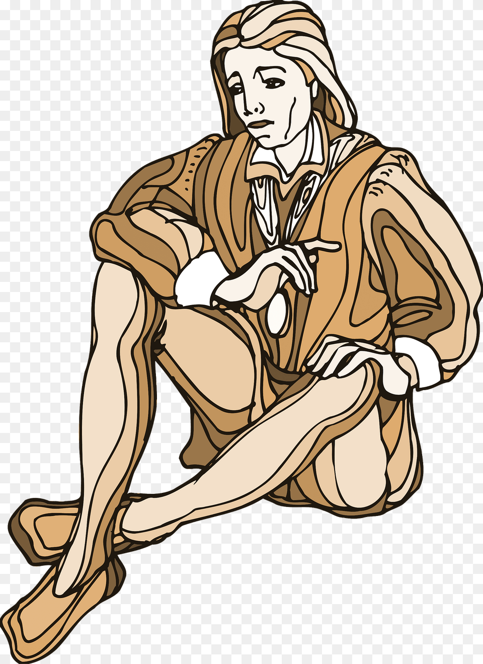 Shakespeare Hamlet Clipart, Art, Painting, Adult, Male Free Transparent Png