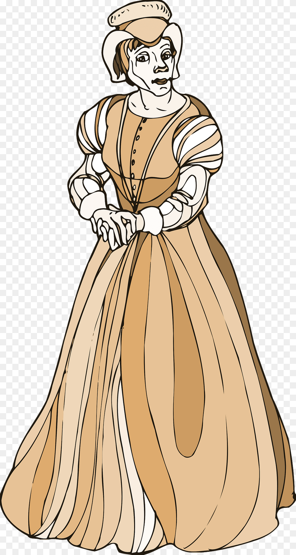 Shakespeare Lady Macbeth Clipart, Formal Wear, Clothing, Dress, Fashion Free Transparent Png