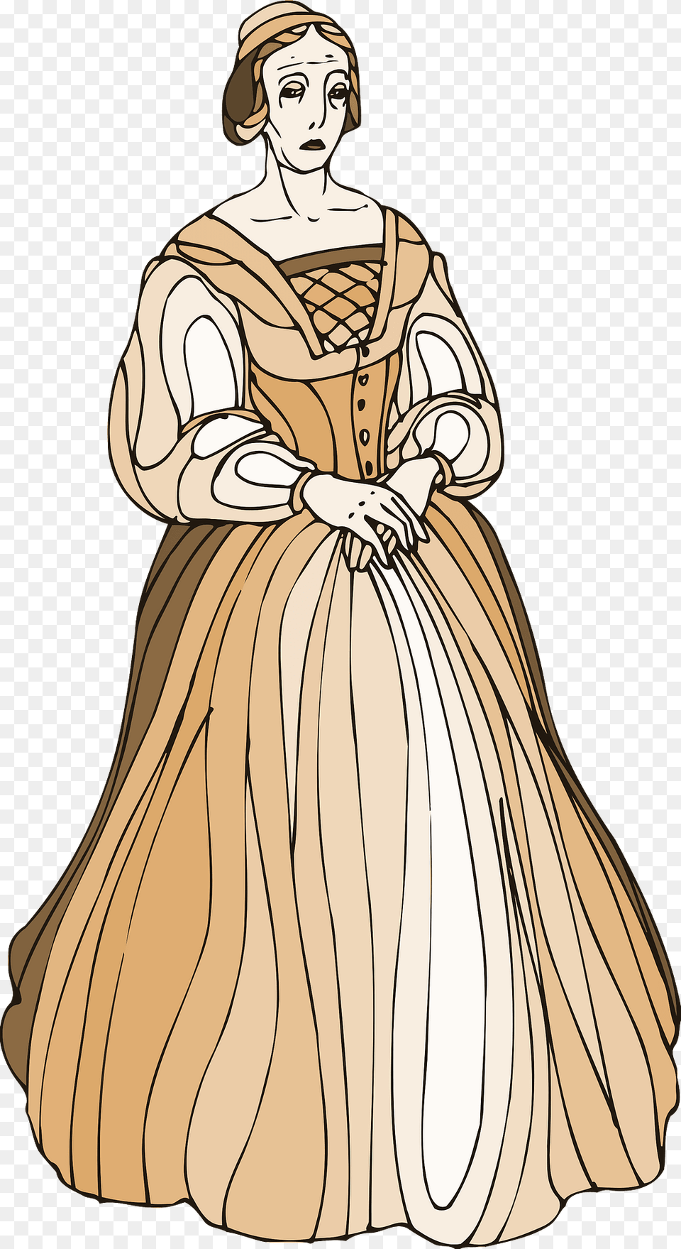 Shakespeare Lady Montague Clipart, Formal Wear, Clothing, Dress, Gown Free Transparent Png