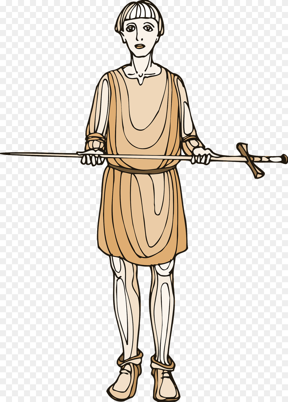 Shakespeare Sword Bearer Clipart, Adult, Person, Man, Male Png Image