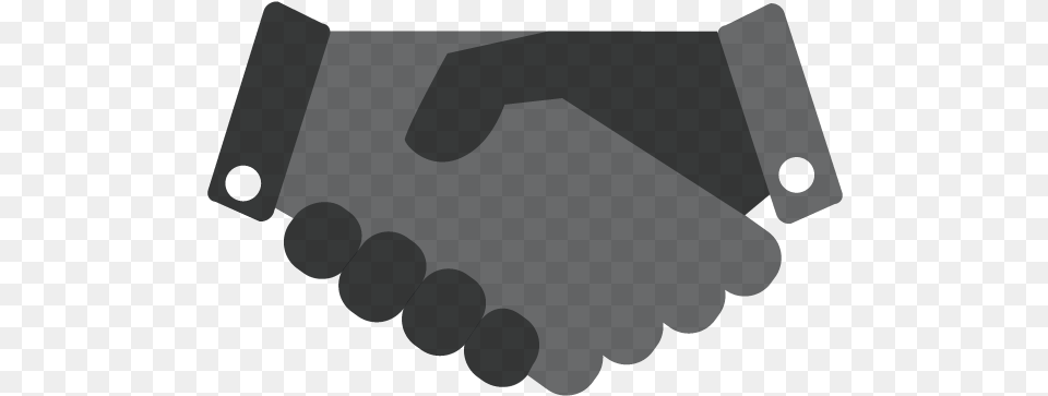 Shaking Hands Grey Png Image