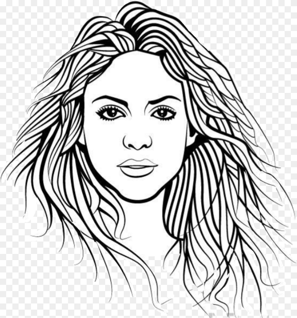 Shakira Sticker Cabelleras De Mujer En Vectores, Adult, Person, Woman, Female Free Png Download