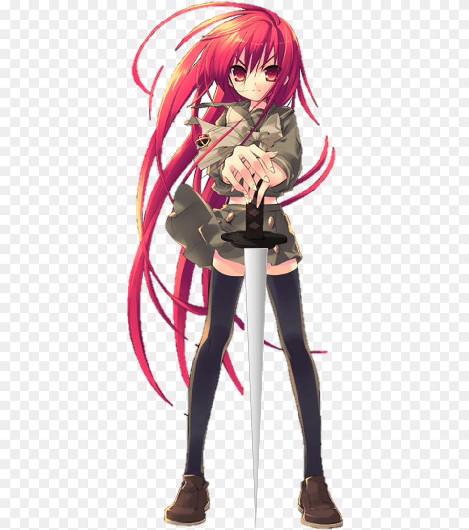 Shakugan No Shana Anime Poster, Book, Comics, Manga, Publication Png