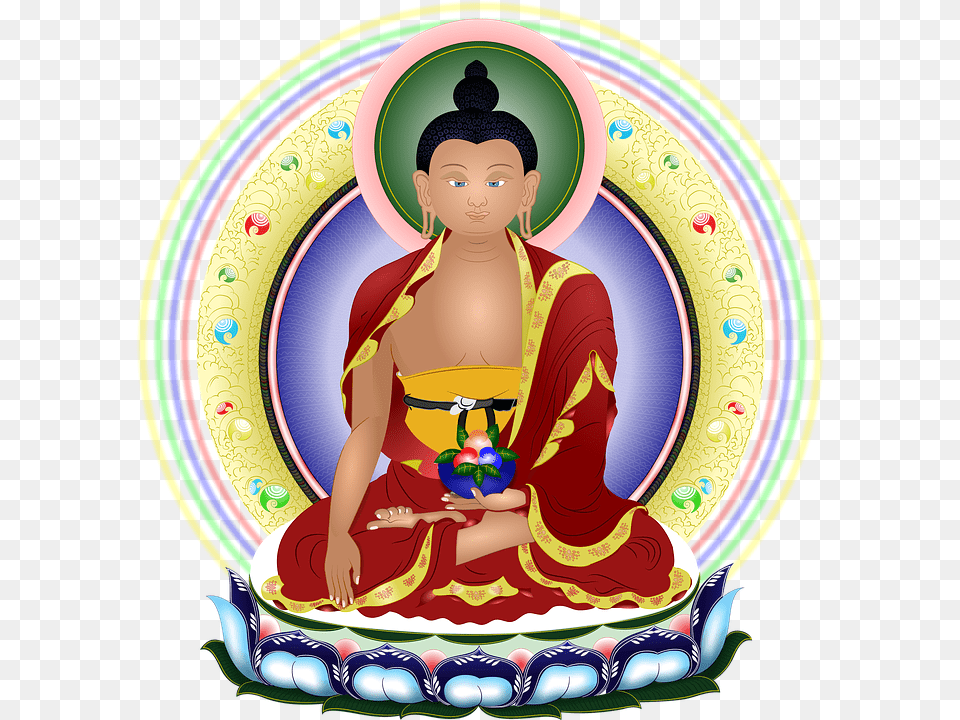 Shakyamuni Buddha Buddhism Religion Asia Tibetan Gautama Buddha, Art, Baby, Person, Face Free Transparent Png