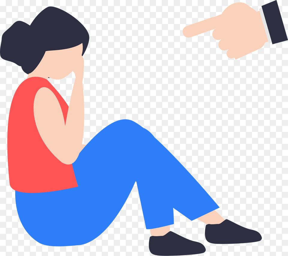 Shame Clipart, Body Part, Hand, Person, Sitting Png