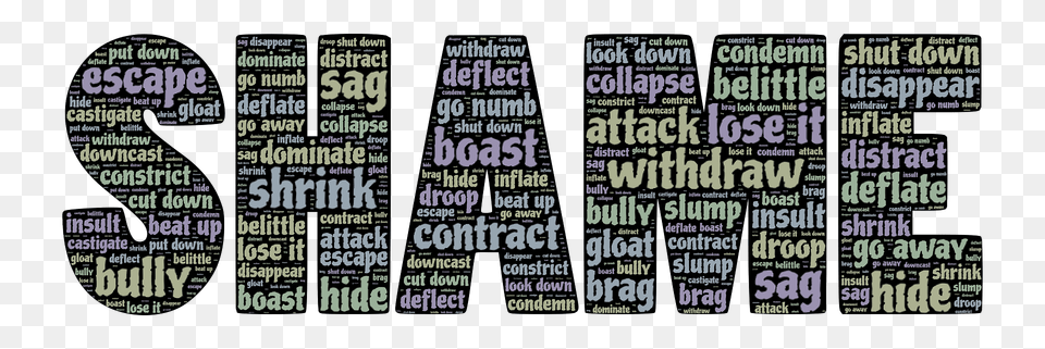 Shame Typography Clipart, Text, Advertisement, Poster Png
